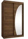 Mirjan24 Schwebet&uuml;renschrank, Nussbaum, Holzwerkstoff, Rechteckig, 120x200x62 cm,