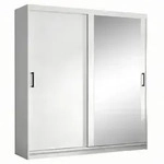Beautysofa Schwebet&uuml;renschrank, Wei&szlig;, Holzwerkstoff, 6 F&auml;cher, 4 Schubladen,