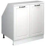 Vicco Dachschr&auml;genschrank, Wei&szlig;, Wei&szlig;, Holzwerkstoff, 1 F&auml;cher, Rechteckig,