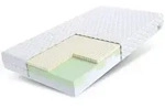 FDM Kaltschaummatratze, Wei&szlig;, Textil, H2 + H3, F&uuml;llung: Kaltschaum,...