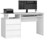 Raumhirsch Furniture Schreibtisch, Wei&szlig;, Holzwerkstoff, Rechteckig, 55x77x120...
