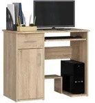 Raumhirsch Furniture Schreibtisch, Sonoma Eiche, Holzwerkstoff, Rechteckig,...