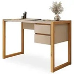 Idimex Schreibtisch, Kaschmir, Eiche, Holz, Holz, Mode, 1-Sitzer, Rechteckig,
