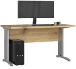 Raumhirsch Furniture Schreibtisch, Eiche Artisan, Holzwerkstoff, Rechteckig,