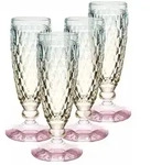 Villeroy & Boch Sektgl&auml;ser, Mehrfarbig, Glas, Essen & Trinken, Gl&auml;ser,