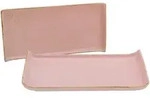 Creatable Servierplatten-Set, 2-teilig, rechteckig, 16.5x33 cm, Tischkultur &