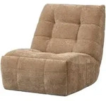 Livetastic Relaxsessel Hein, Hellbraun, Textil, 98x94x83 cm, Relaxfunktion,