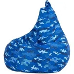 icon Sitzsack, Blau, Textil, 170 L, F&uuml;llung: EPS Mikroperlen, 90x73x84 cm,