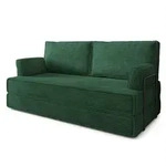 Masseno Bettsofa, Gr&uuml;n, Textil, 3-Sitzer, 170x86x80 cm, Wohnzimmer, Sofas & Couches,