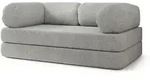 Masseno Bettsofa, Hellgrau, Textil, 3-Sitzer, 170x68x80 cm, Wohnzimmer, Sofas &