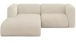 Altdecor Ecksofa, Greige, Kunststoff, 2-Sitzer, 227x179 cm, Wohnzimmer, Sofas &