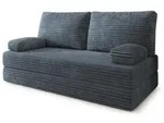 Masseno Bettsofa, Blaugrau, Textil, 3-Sitzer, 170x86x80 cm, Wohnzimmer, Sofas &