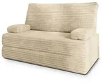 Masseno Bettsofa, Creme, Textil, 2-Sitzer, 140x86x60 cm, Wohnzimmer, Sofas & Couches,