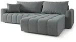 Masseno Ecksofa, Grau, Holz, 4-Sitzer, L-Form,L-Form, 283x185 cm, Wohnzimmer, Sofas &
