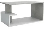 Masseno Couchtisch, Titan, Holzwerkstoff, Rechteckig, 90x50x46 cm, Wohnzimmer,
