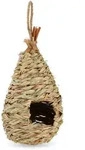 Relaxdays Vogelnest, Hellbraun, Textil, 12x29x12 cm, Gartenzubeh&ouml;r,...