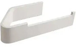 Designfabrik Hamburg Toilettenpapierhalter, Wei&szlig;, Metall, Rechteckig, 17x4x8...