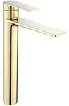 REA Waschbeckenarmatur, Gold, Metall, 4.2x29.5x18.5 cm, Badezimmer, Waschbecken &