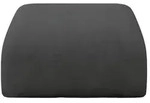 Altdecor Pouf, Dunkelgrau, Kunststoff, 1-Sitzer, 91x40x89 cm, Wohnzimmer, Hocker,