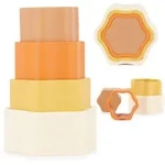 Bieco Spielwaren Stapelspiel, Orange, Kunststoff, 86x86 cm, Spielzeug, Babyspielzeug,