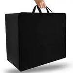 Beautissu Tragetasche, Schwarz, Kunststoff, Rechteckig, 67x42x120 cm,...