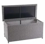 Proregal Kissenbox, Grau, Kunststoff, 320 L, 135x63x52 cm, Aufbewahrung &