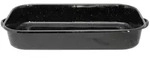 ELO Auflaufform Basic, Schwarz, Metall, 2,4 L, rechteckig, 20.5x6x37 cm,