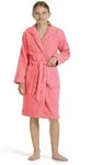 Moeve Kinderbademantel Superwuschel, Koralle, Textil, Uni, Gr. 140, Oeko-Tex&reg;