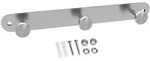 Intirilife Garderobenleiste, Silber, Metall, 2.55x2.55x22 cm, Garderobe,