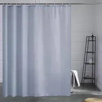 Duschvorhang, Blau, Textil, 200x200 cm, Badtextilien, Duschvorh&auml;nge