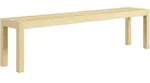Homcom Sitzbank, Natur, Holz, 175x45x33 cm, Esszimmer, B&auml;nke, Sitzb&auml;nke