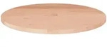 vidaXL Tischplatte, Natur, Holz, 50x1.5x50 cm, Esszimmer, Tische, Esstische,