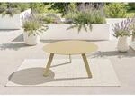 Ambia Garden Loungetisch, Sand, Metall, organisch, eckig, 74x60x35 cm, gastro- und