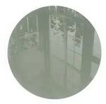 Tulup Glasplatte, Gr&uuml;n, Glas, Rund, 60x60x0.4 cm, Kleinm&ouml;bel, Kamine &...
