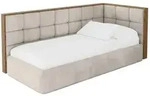Altdecor Einzellbett, Ecru, Textil, 90x200 cm, Kinderzimmer & Jugendzimmer,