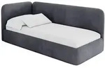 Altdecor Einzellbett, Titan, Textil, 80x200 cm, Kinderzimmer & Jugendzimmer,