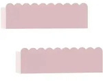 [en.casa] Kinderwandregal-Set, Hellrosa, Holzwerkstoff, 40x10x9.5 cm,...