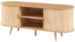 [en.casa] Lowboard, Natur, Holz, 140x56x40 cm, Wohnzimmer, Wohnw&auml;nde, Lowboards,
