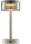 Brilliant Tischleuchte, Beige, Metall, Zylindrisch, F, 12x26x12 cm, Lampen &