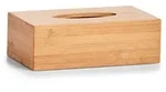 Zeller Present Taschentuchbox, Natur, Holz, 27.5x15.5x8.5 cm, Badaccessoires,