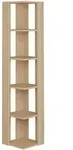 Decortie Eck, Eiche, Holzwerkstoff, 34x160.8x34 cm, Wohnzimmer, Regale,...