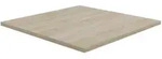 Mid.you Schreibtischplatte, Wei&szlig;, Sonoma Eiche, Holzwerkstoff, Holzoptik, 50x8x50