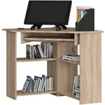 Raumhirsch Furniture Schreibtisch, Sonoma Eiche, Holzwerkstoff, Dreieckig,...