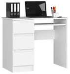 Raumhirsch Furniture Schreibtisch, Wei&szlig;, Holzwerkstoff, Rechteckig, 85x77x155...