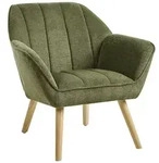 Beliani Sessel, Gr&uuml;n, Textil, 79x76x72 cm, Wohnzimmer, Sessel, Polstersessel