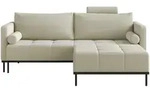 Selsey Schlafsofa, Ecru, Metall, 3-Sitzer, Rechteckig, 224x85x102 cm,...