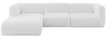 Altdecor Ecksofa, Wei&szlig;, Kunststoff, 4-Sitzer, 318x179 cm, Wohnzimmer, Sofas &