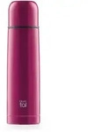 Blumtal Thermosflasche, Violett, Metall, 1 L, Zylindrisch, Trinkm&ouml;glichkeit im