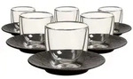 Villeroy & Boch Espressogl&auml;ser, Transparent, Keramik, Glas, 0.06 L,...