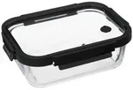Glasbeh&auml;lter, Schwarz, Glas, 18.5x7.9x23.7 cm, K&uuml;chenzubeh&ouml;r,...